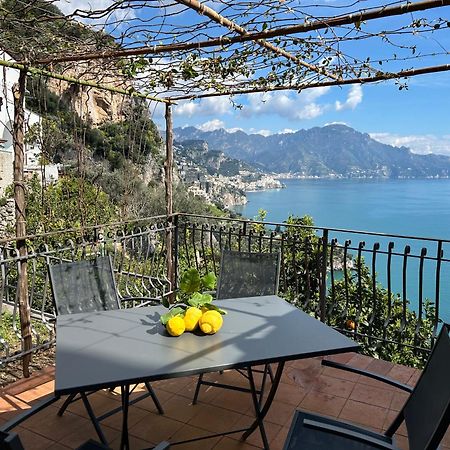 Amalfi 51 Con Vista Mare, Giardino E Terrazze Villa Conca dei Marini Bagian luar foto