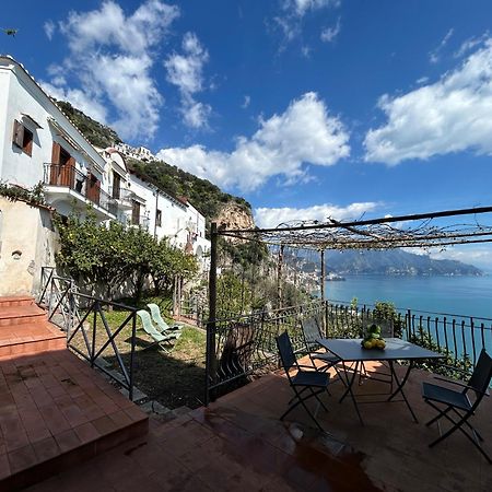 Amalfi 51 Con Vista Mare, Giardino E Terrazze Villa Conca dei Marini Bagian luar foto