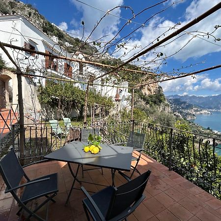 Amalfi 51 Con Vista Mare, Giardino E Terrazze Villa Conca dei Marini Bagian luar foto