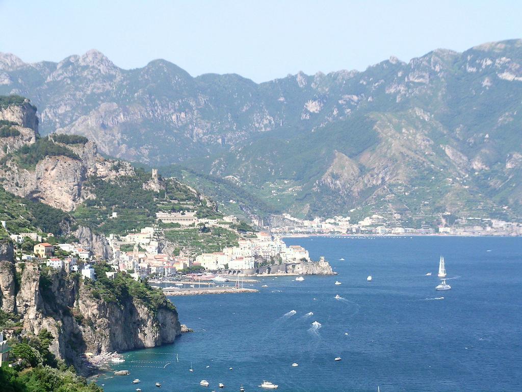 Amalfi 51 Con Vista Mare, Giardino E Terrazze Villa Conca dei Marini Ruang foto