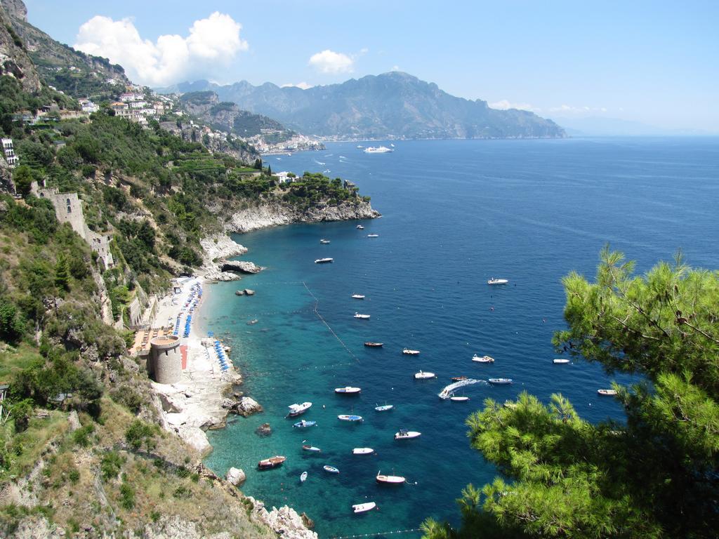 Amalfi 51 Con Vista Mare, Giardino E Terrazze Villa Conca dei Marini Ruang foto