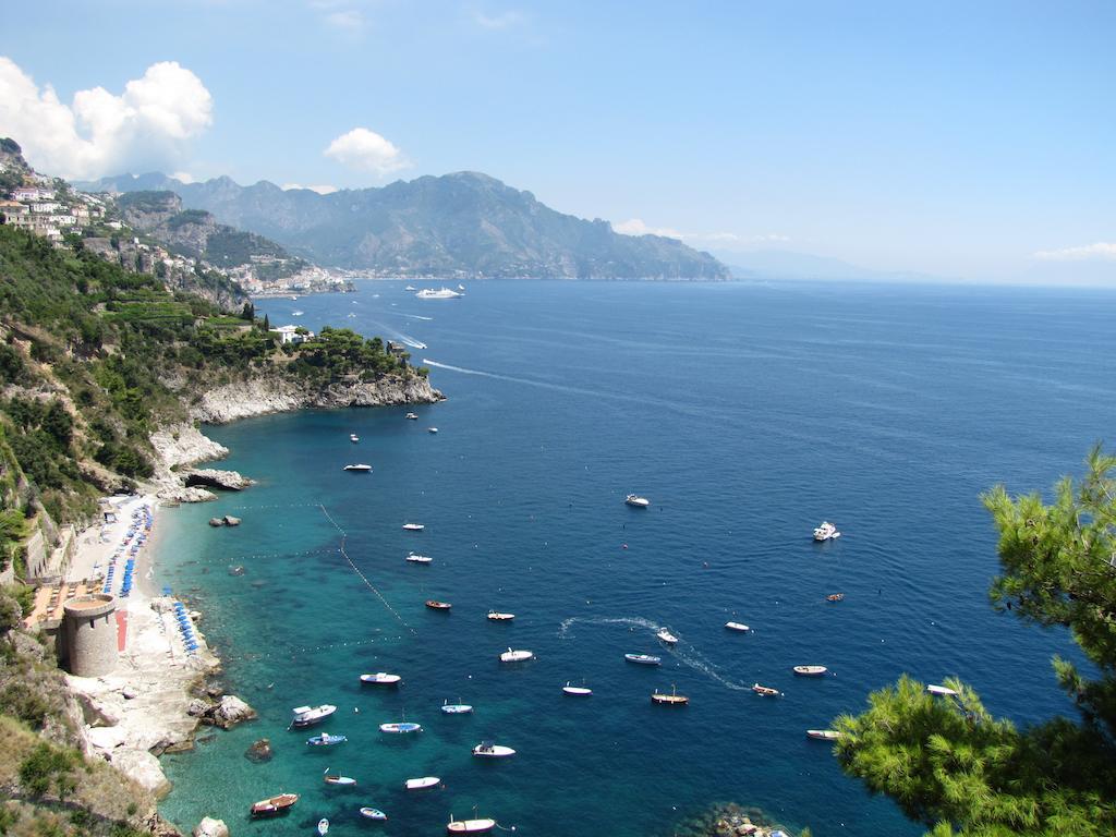 Amalfi 51 Con Vista Mare, Giardino E Terrazze Villa Conca dei Marini Ruang foto